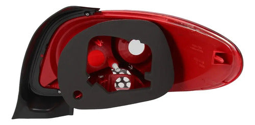 Farol Trasero Peugeot 207 Compact 2009 2010 Izquierdo Rojo