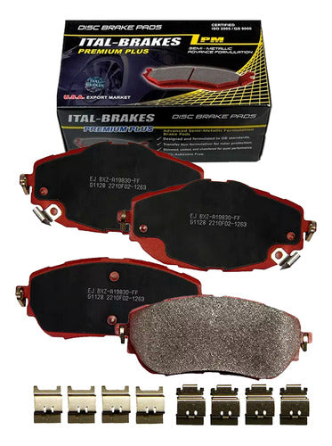 Kit Pastillas Delanteras + Traseras Freno Toyota Auris 2013 2019