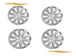 Juego Tapa Rueda Aro 14 Universal Gris Lacada