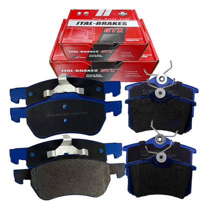 Pastilla Freno Gtx Mg Zx 2021 2024 Delanteras Traseras