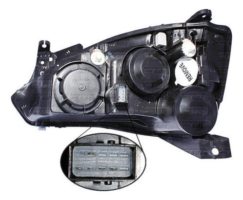 Optico Derecho Chevrolet Montana Pick Up 1.8 2005 2011