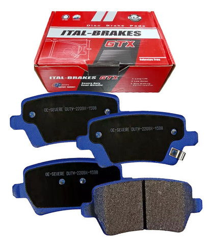 Kit Pastillas Delanteras + Traseras Freno Gtx Jetour X70 Plus 2022 2024