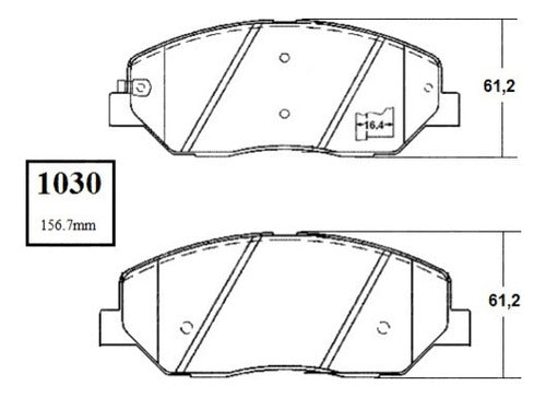 Pastilla Freno Delantero Ssangyong Korando 2.2 2015