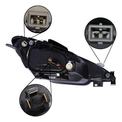 Optico Peugeot 206 1.4 2004 2010 Par