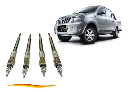 Set Bujia Incandescente Mahindra Genio 2.2 2013 2015 4 Uds