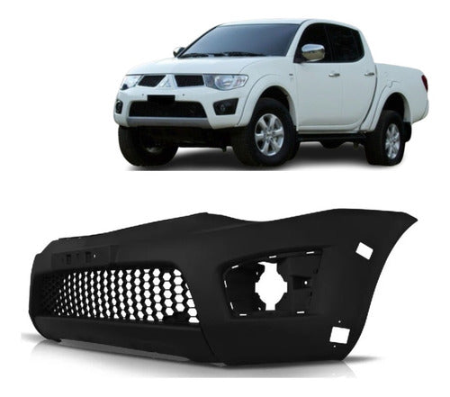 Parachoque Delantero Mitsubishi L200 2011 2015 Conpaso Rueda