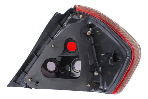 Farol Trasero Izquierdo Nissan Tiida Sedan 2010 2015 Rojo