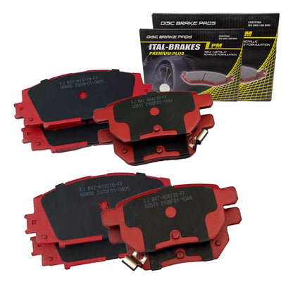 Kit Pastillas Delanteras + Traseras Freno Great Wall Voleex C30 2011 2018