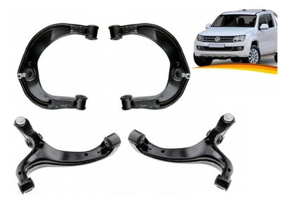 Kit Bandeja Suspension Superior + Inferior Delantera Amarok 2010 2020