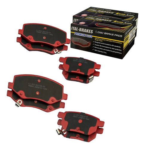 Kit Pastillas Delanteras + Traseras Freno Jac Grand S3 2018 2021