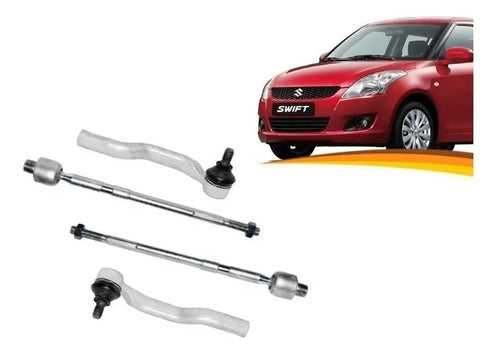 Brazo Axial Suzuki Swift 2012 2017 + Terminales Kit X 4
