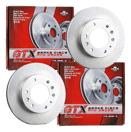 Par Discos Freno Mazda Bt50 2012 2020 Delantero
