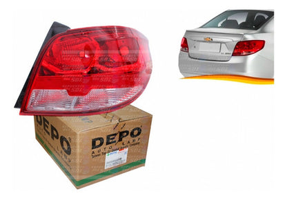 Farol Trasero Derecho Chevrolet New Sail 2016 2022 Depo