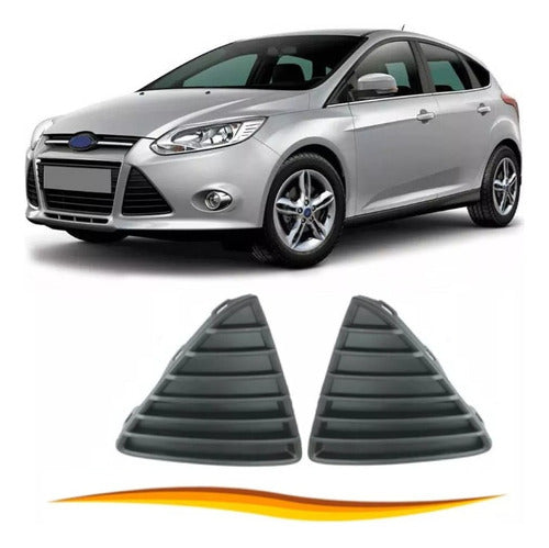 Rejilla Triangular Parachoque Ford Focus 2013 2015