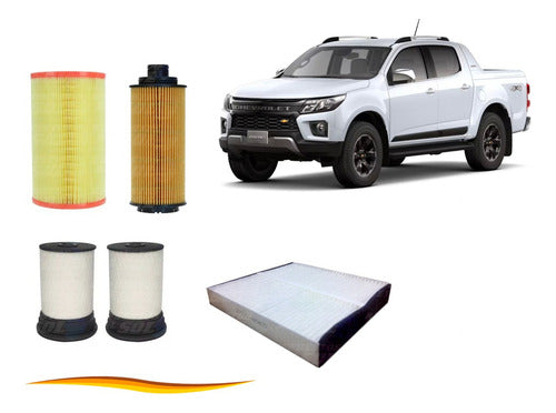 Kit Filtros Chevrolet Colorado 2.8 2018 2023