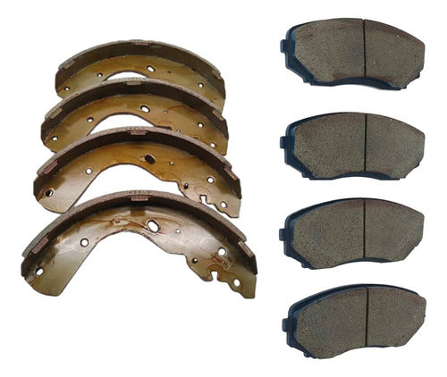 Pastilla + Balata Mitsubishi L200 06-23 2.4/2.5/3.2 Kit