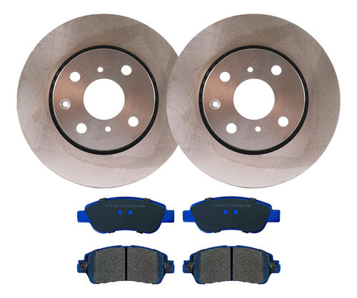 Discos Freno Con Pastilla Gtx Peugeot 108 2015 2018