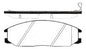 Pastilla Freno Delantero Chevrolet Equinox 3.4 207 2005 2009