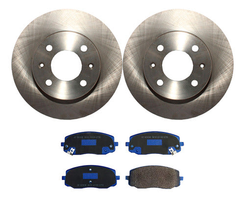 Discos Freno Con Pastilla Hyundai I10 2008 2017