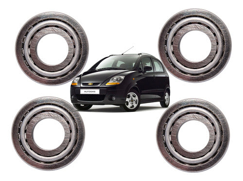 Rodamientos Maza Trasero Chevrolet Spark 2004 2016 Par