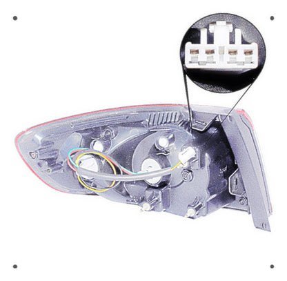 Farol Trasero Exterior Derecho Santa Fe 3.5 2010 2012