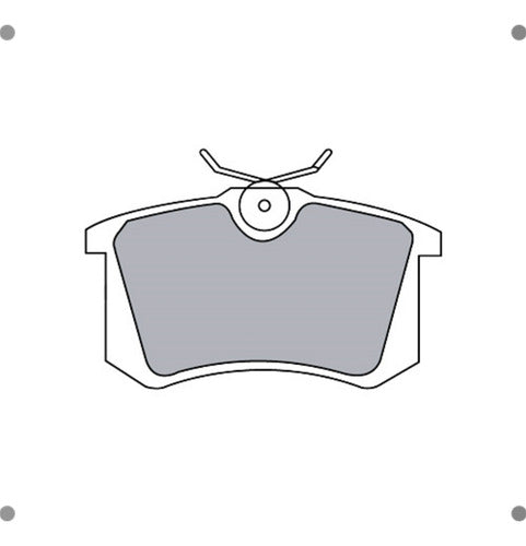 Pastilla Freno Trasera Audi A4 2005 2008