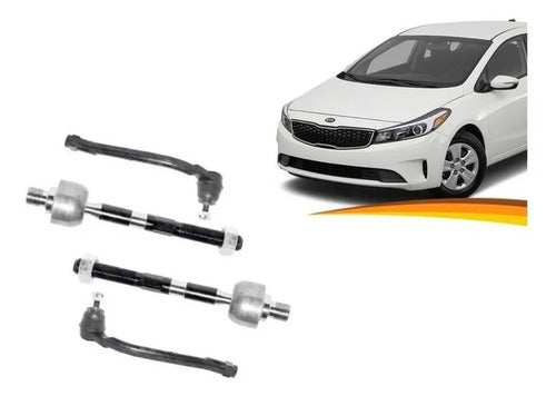 Brazo Axial Kia Cerato 2013 2018 + Terminales Kit X 4