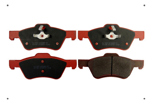 Pastilla Freno Ital Brakes Delantero Ford Escape Ii 2008 2012