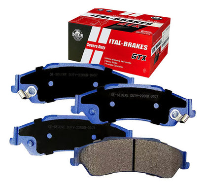 Kit Pastillas Delanteras + Traseras Freno Gtx Chevrolet Blazer 2000 2006