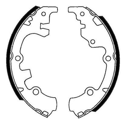 Balatas Freno Trasero Ford Ecosport 1.6 2004