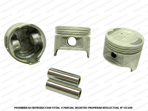 Juego Pistones Mazda Chevy Corsa 1.7 1985 1995