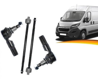 Brazo Axial Peugeot Boxer 2007 2017 + Terminales Kit X 4