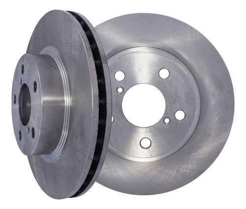Par Disco Freno Delantero Subaru Forester 2002 2009 + Pastilla