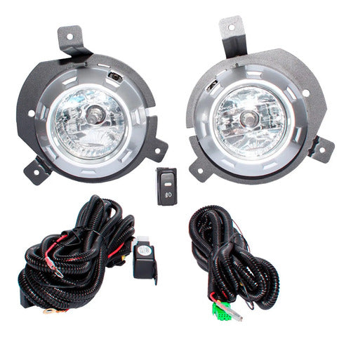 Neblineros Mitsubishi L200 2006 2010 Kit Completo