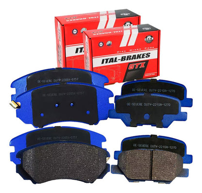 Kit Pastillas Delanteras + Traseras Freno Gtx Changan New Cs35 2023 2024