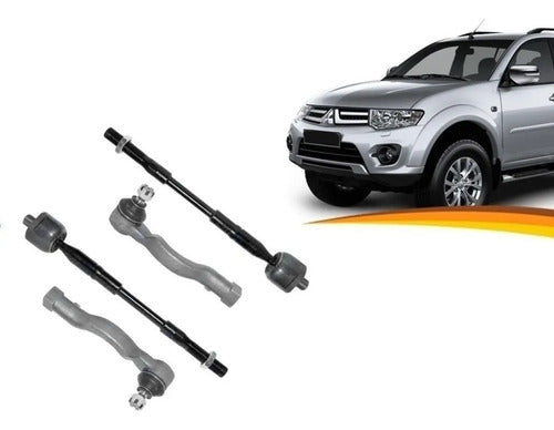 Brazo Axial Montero Sport G2 2009 2015 + Terminales Kit X 4