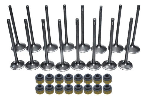 Kit Válvula Admisión Escape Retén Nissan Np300 2015 22