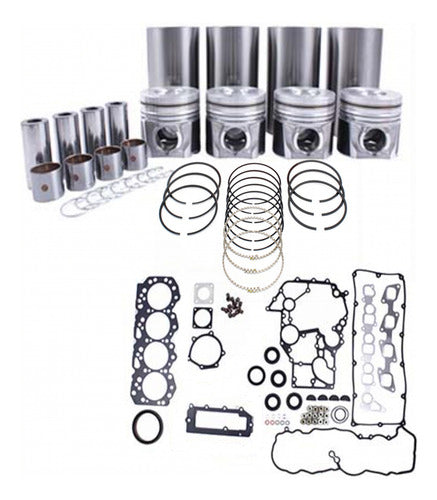 Kit Motor Camisa Cilindro Piston Buje Biela Dmax 2012 2016