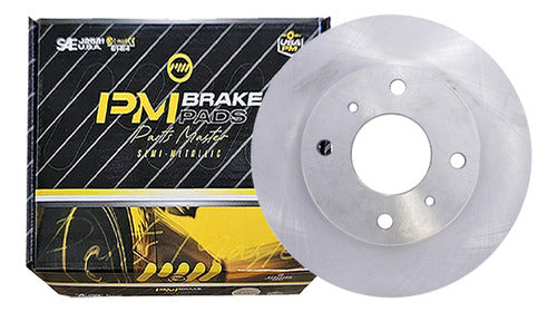 Par Discos Freno Nissan Sentra 2001 2010 Delantero