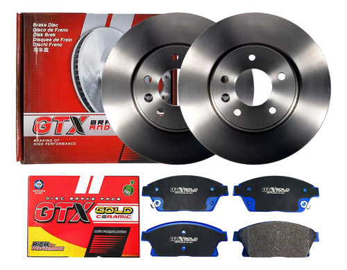 Discos Freno Con Pastilla Chevrolet Cruze 2014 2018