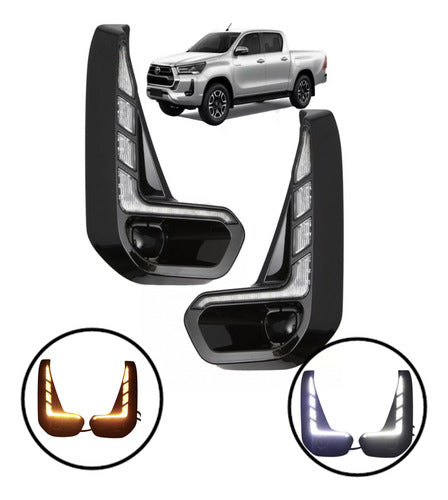 Kit Bisel Drl Led Toyota Hilux 2020 2022