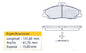 Pastilla Freno Delantera Mazda B2900 2.9 W9 2001 2006