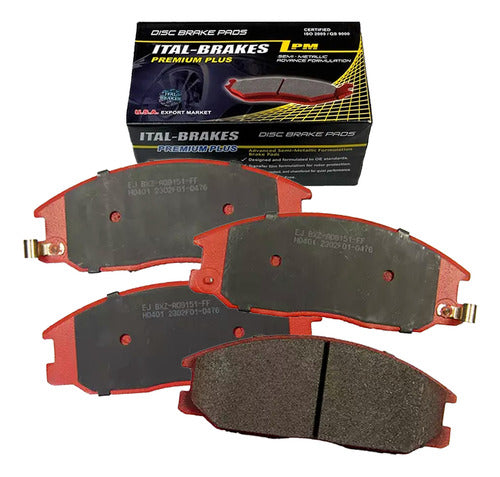 Kit Pastillas Delanteras + Traseras Freno Ssangyong Kyron 2005 2014