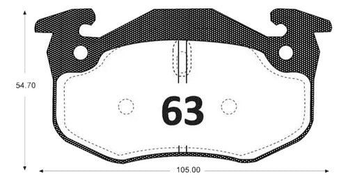 Kit Pastillas Delanteras + Traseras Freno Citroen Xsara 1998 2005