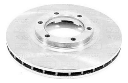 Par Disco Freno Delantero Mitsubishi L200 Kat 2.5 1999 2006