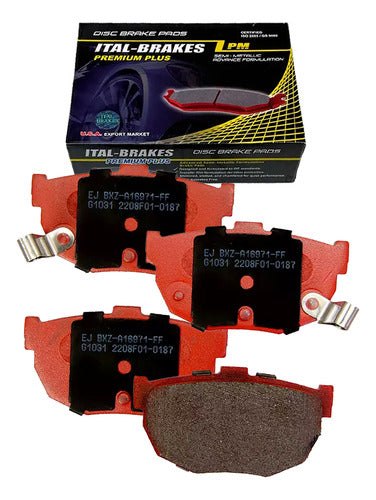 Pastilla Freno Jac B15 2011 2014 Delanteras + Traseras