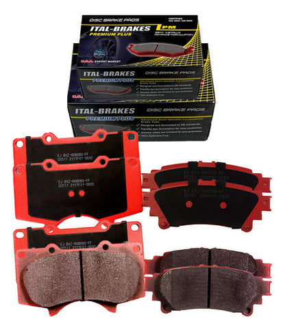 Kit Pastilla Freno Toyota Hilux 2024 Delanteras + Traseras