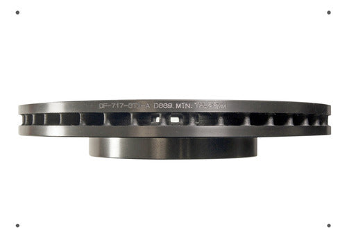 Par Disco Freno Delantero Gtx Honda Cr-v Iii 2007 2012