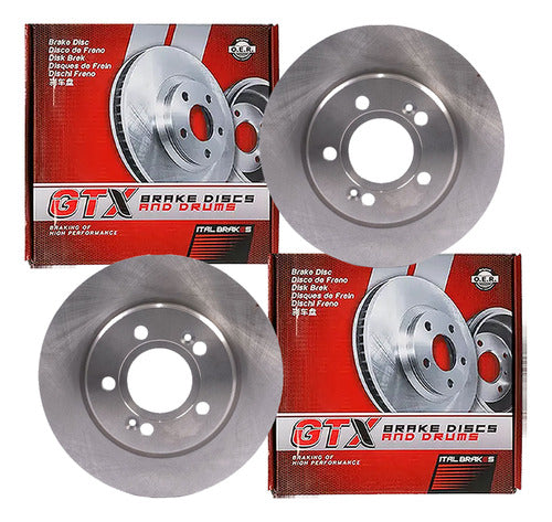 Par Discos Freno Changan Cs15 2016 2019 Delantero