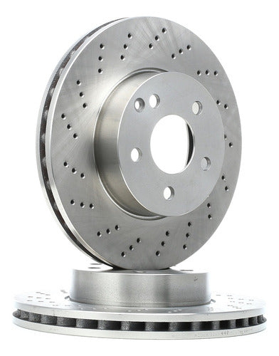 Par Discos Freno Mercedes Benz C180 W204 2007 2014
